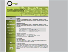 Tablet Screenshot of oroca.com